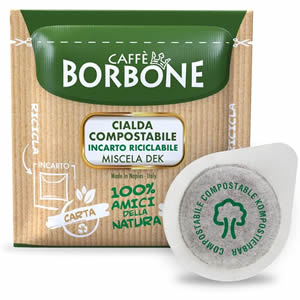 CAFFE' BORBONE MISCELA DEK  - sistema cialde a Bologna