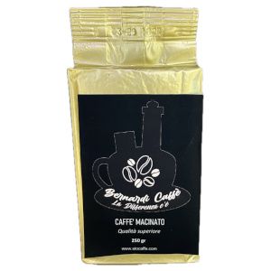 CAFFÈ BERNARDI MISCELA NERA MACINATO SOTTO VUOTO 250 gr.