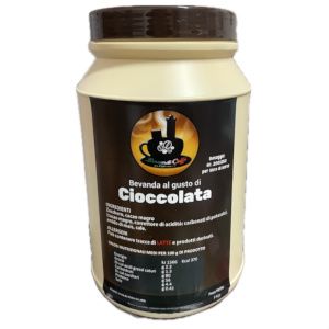 PREPARATO SOLUBILE IN POLVERE PER BEVANDA AL GUSTO DI CIOCCOLATA BARBAGLIATA DENSA BARATTOLO 1kg
