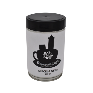 CAFFÈ BERNARDI MISCELA NERA MACINATO IN BARATTOLO 250 gr.